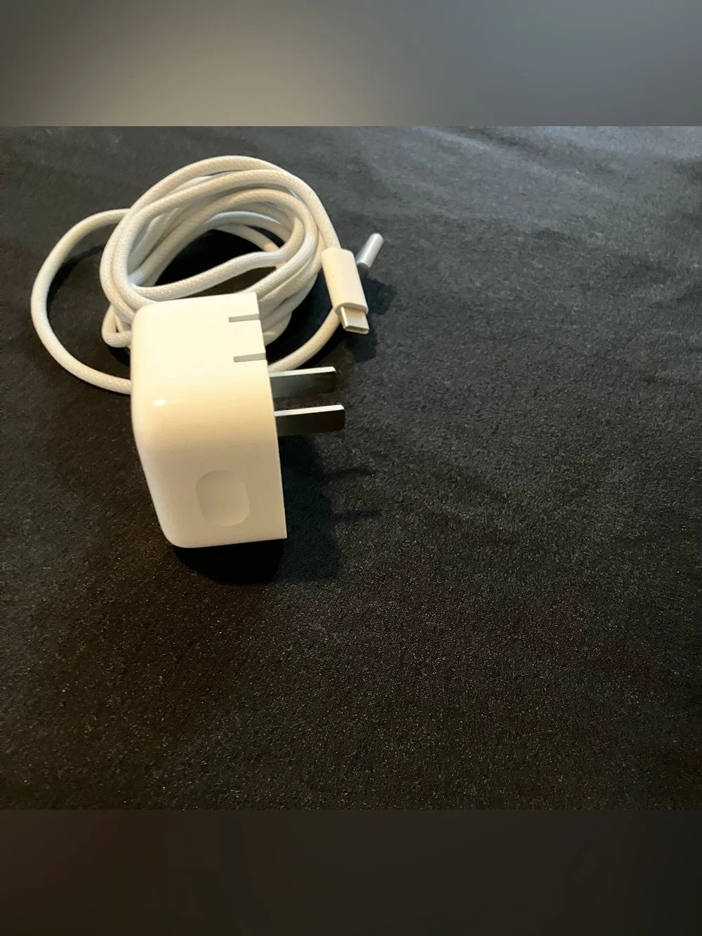 Apple power adapter with MagSafe cable